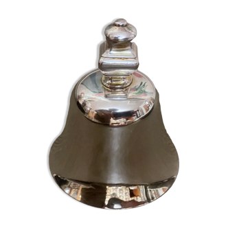 Small bell silver metal