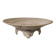 Limoges Lafarge porcelain compote bowl. Water lilies.