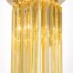 Small Murano glass ceiling light designed by Venini for Kalmar, Austria, 1970s.