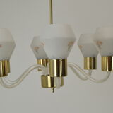 Mid-Century Chandelier/Kamenicky Senov, 1960´s