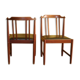 Paire de chaises art deco