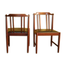 Paire de chaises art deco