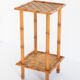 Vintage side table in cannage, France 1960