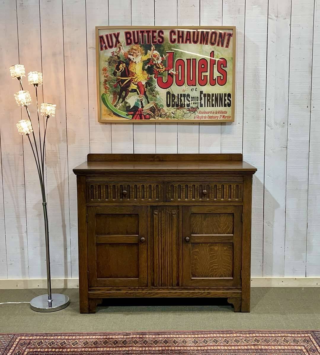 English oak sideboard from the 1950s