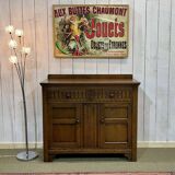 1950s English oak sideboard