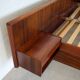 Danish Rosewood Bed By Sannemans, 1970s.