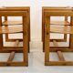Set of 2  Edvin Helseth Pinewood with armchairs dining chair, Trybo Norway