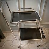 French Regency style metal serving trolley 1950