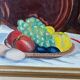 Oil on isorel by paulette a still life with xxth fruit