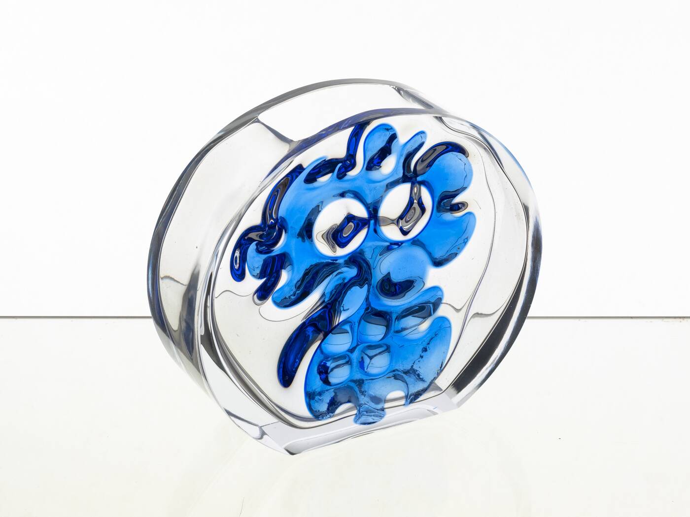 Round Vase, Ladislav Oliva, 1970s, Czechoslovakia