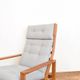 Mid-Century Danish Oak Armchair by Leif Alring for Madsen & Schubell, 1960s