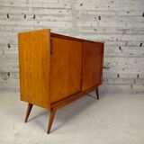 Vintage sideboard with compass legs