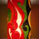 Lampe space age Devil céramique Stein - vintage Germany 70s