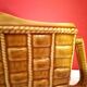 Aperitif pick in dabbling basket braided 70s