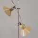 Two-burner floor lamp from the 60s and 70s