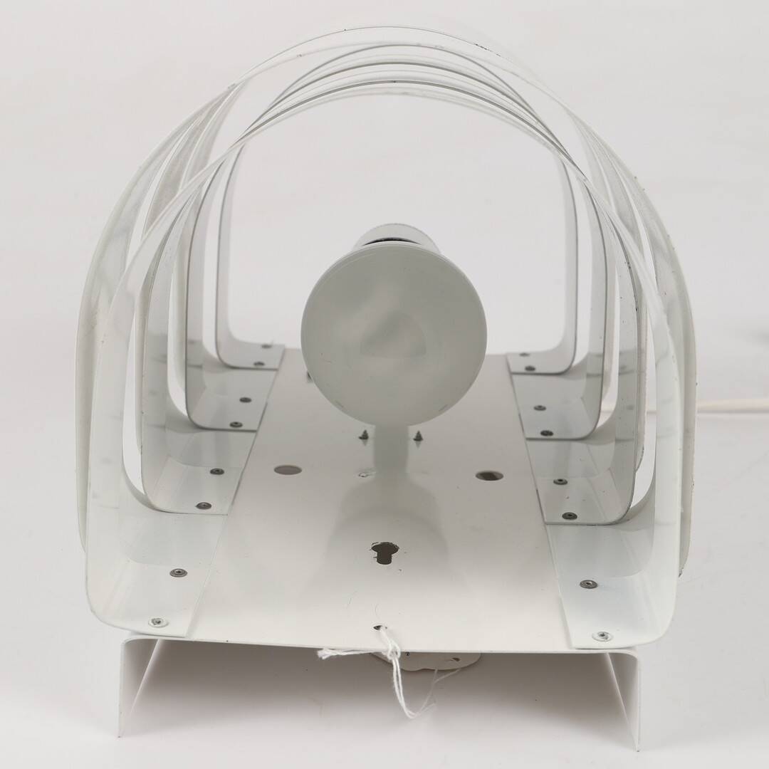 White lacquered metal wall lamp - Hans-Agne Jakobsson