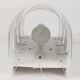 White lacquered metal wall lamp - Hans-Agne Jakobsson