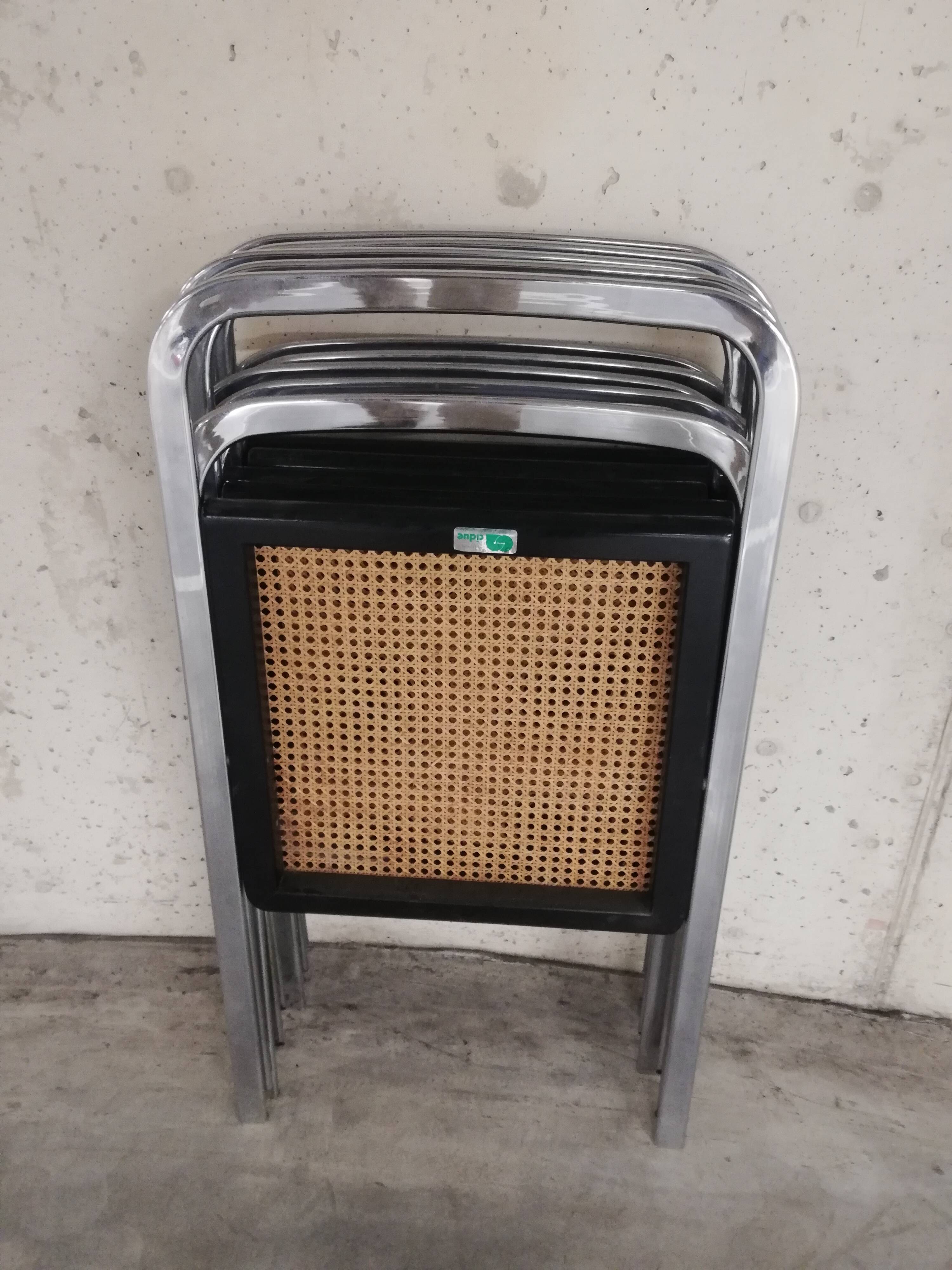 Chairs Giorgio Catellan edition Cidue Italy 1970