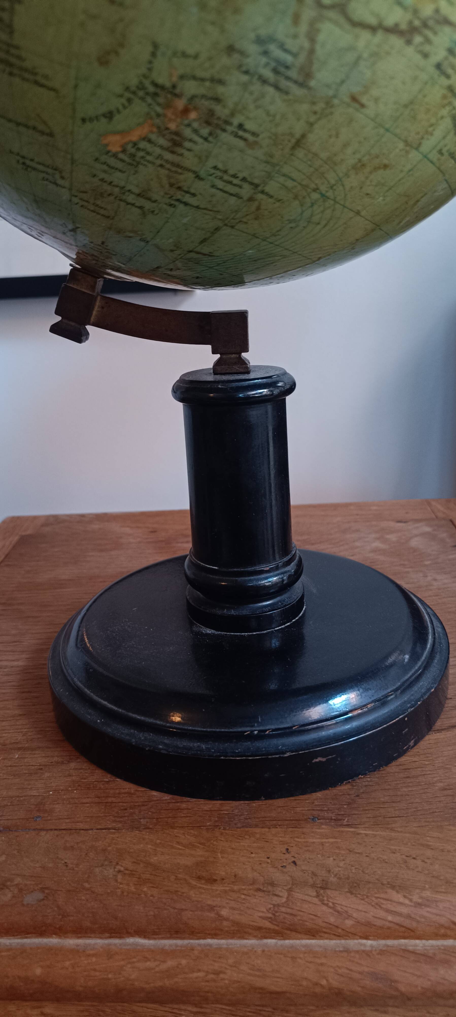 Old G Thomas globe, late 19th century