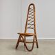 Curved Bamboo Chair, 1960s