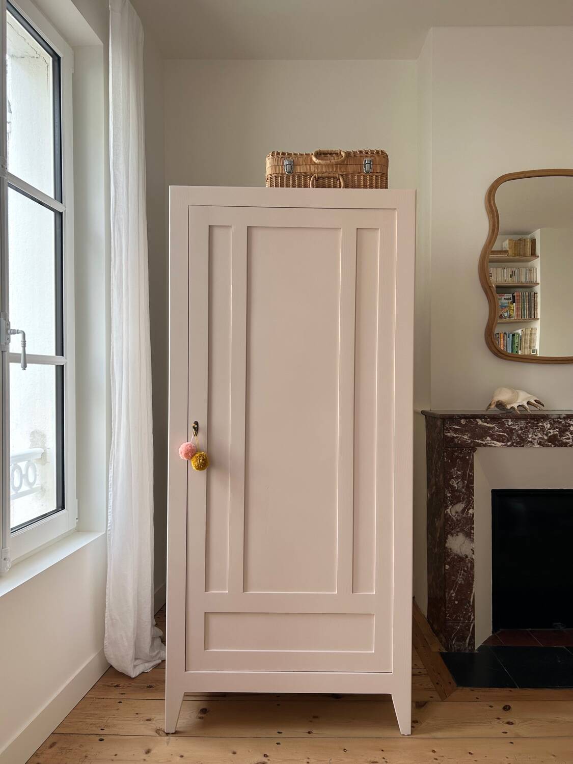 Renovated Parisian wardrobe