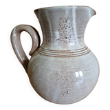 Large enameled stoneware pitcher 1.5 L