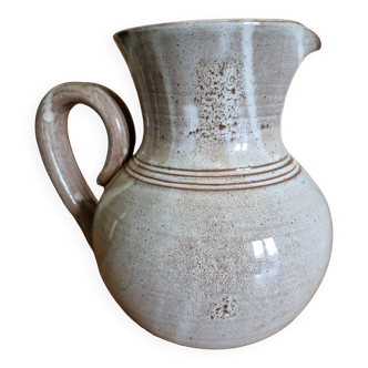 Large enameled stoneware pitcher 1.5 L