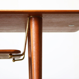 Teak FD 516 coffee table by Peter Hvidt - Orla M.Lgaard Nielsen for France - Son 1956