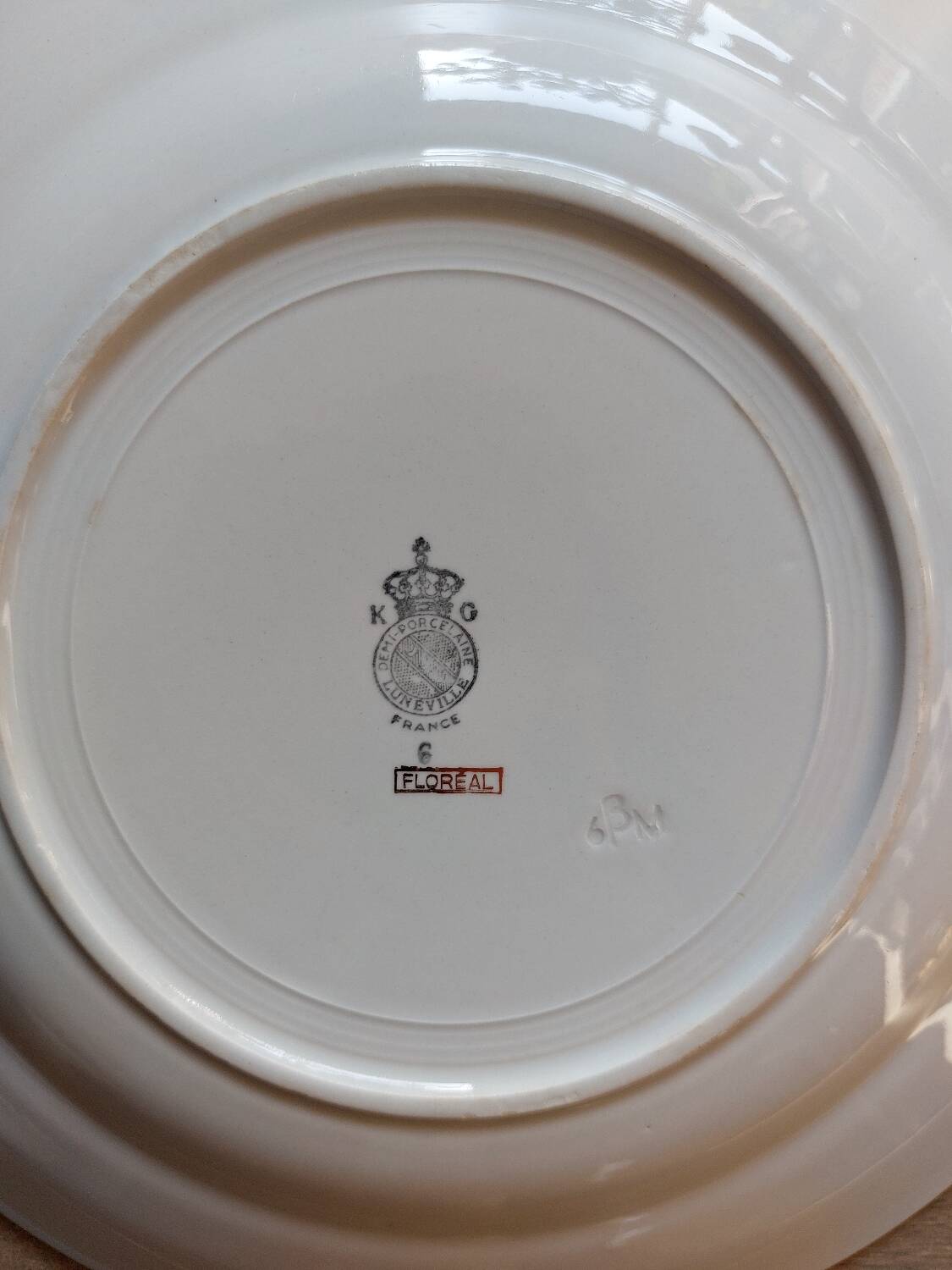 KG Lunéville serving dish