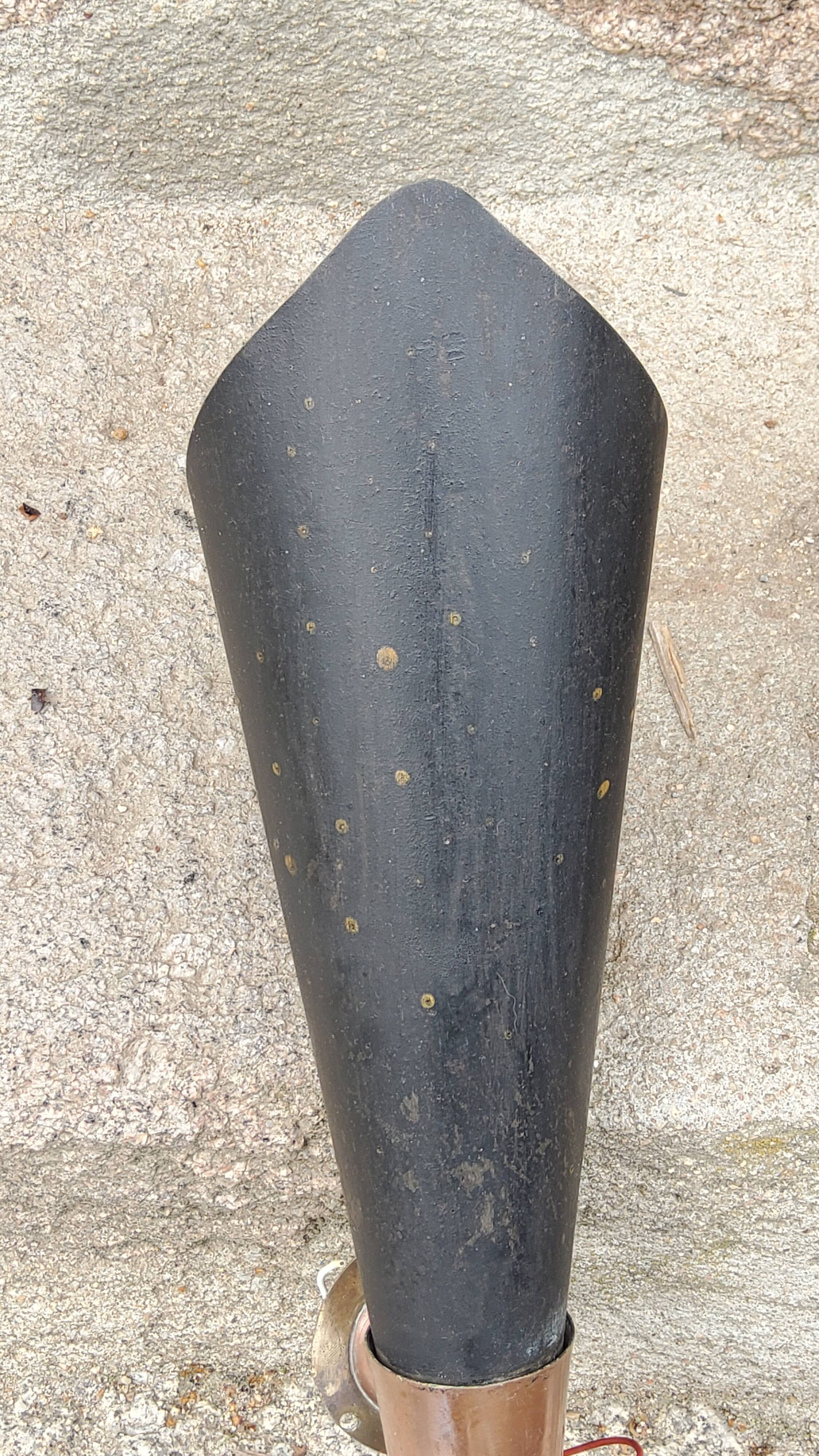 Pair of vintage 50s copper and metal wall lights