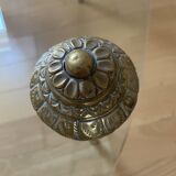 Table basse en verre pieds metal