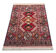 Hand made silk and wool area rug traditional tribal oriental rug- 113x174cm