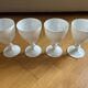8 verres Cristal d’Arques blanc opaque