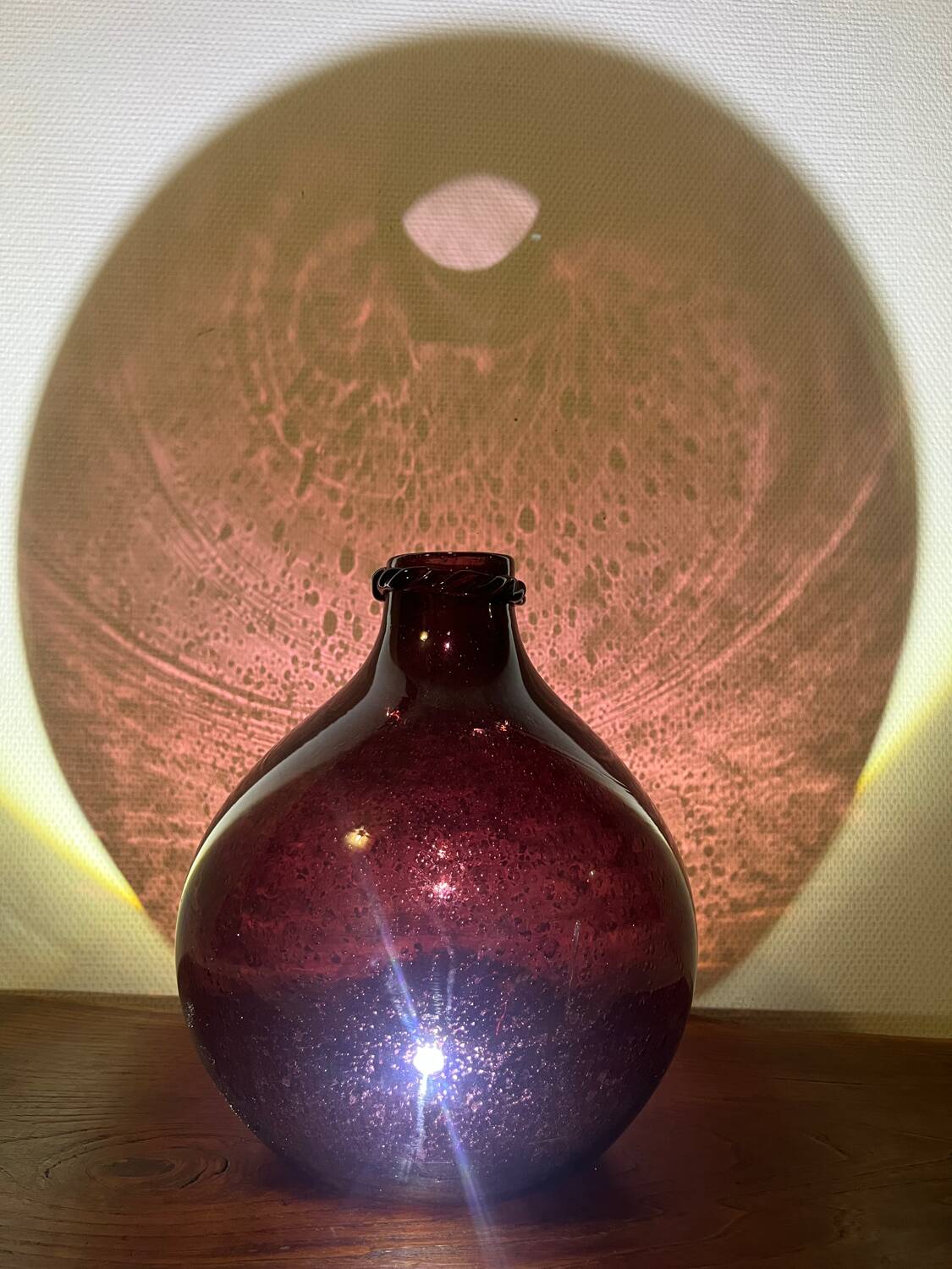 Demijohn carboy vase glassware BIOT France