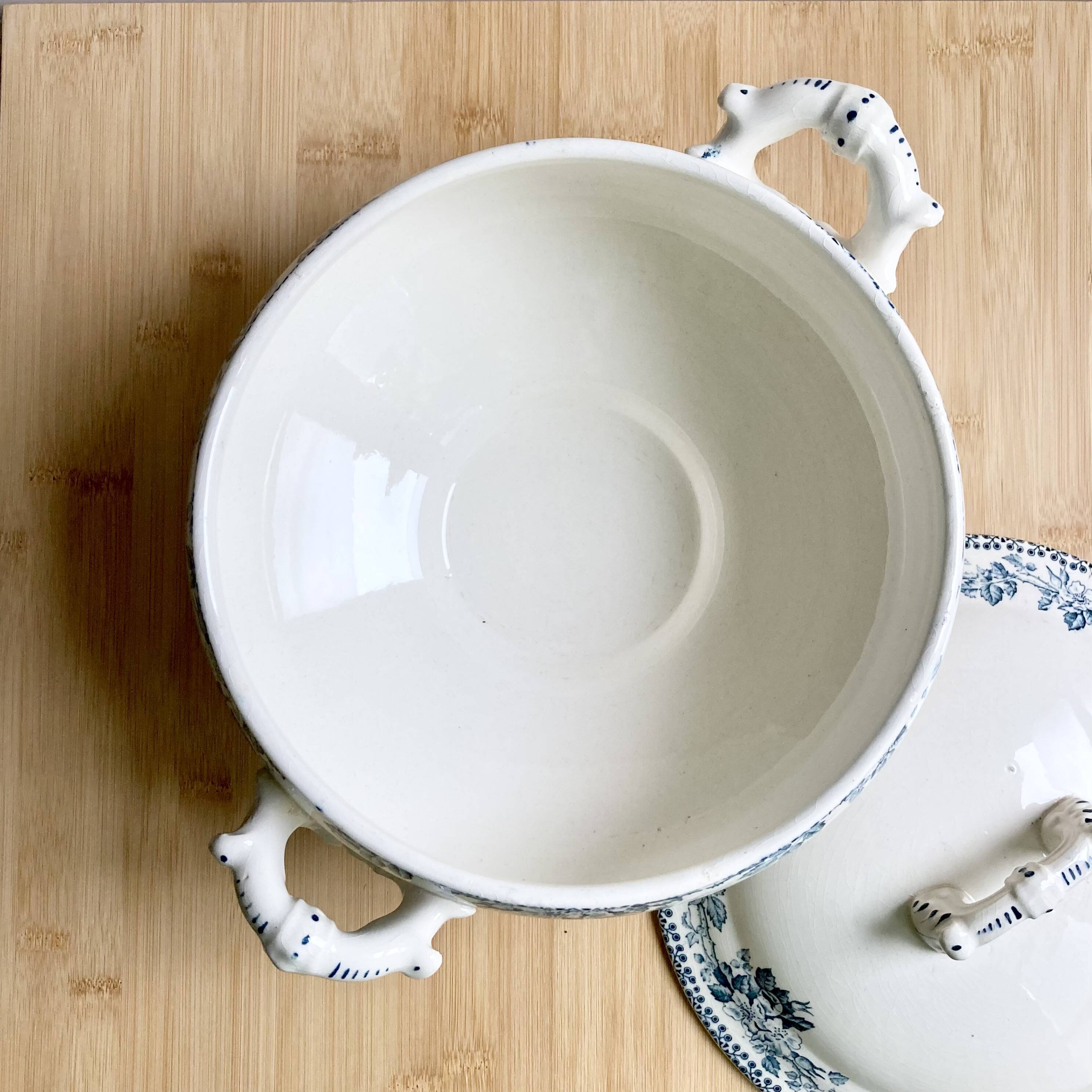 Soupière / légumier Saint-Amand "Guadeloupe"