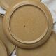6 vintage stoneware dessert plates