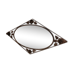 miroir biseauté en fer