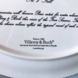 Villeroy et Boch collection plate - Autumn Season - Sabine Chennevière
