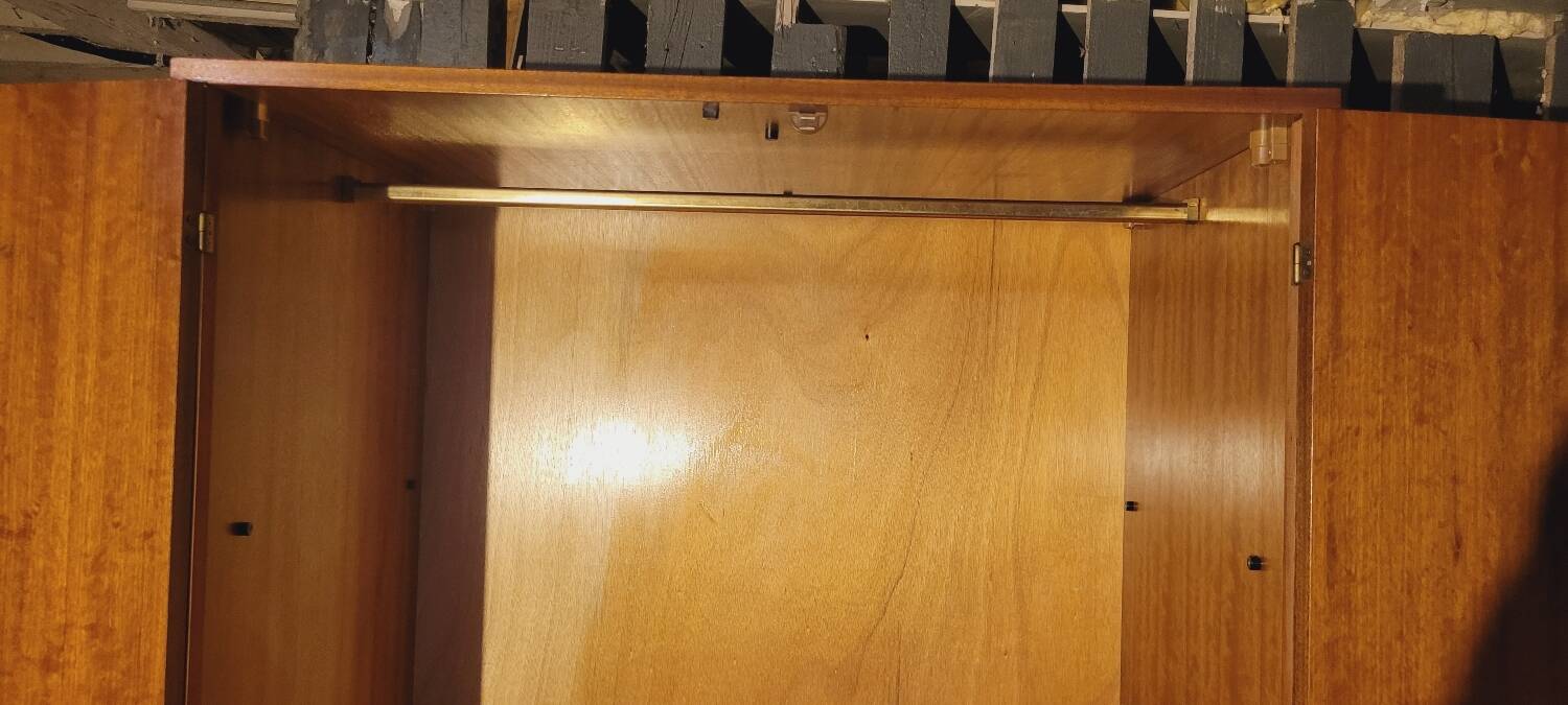 Armoire 60's placage teck