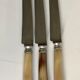Lot of 24 horn handle knives circa 1900