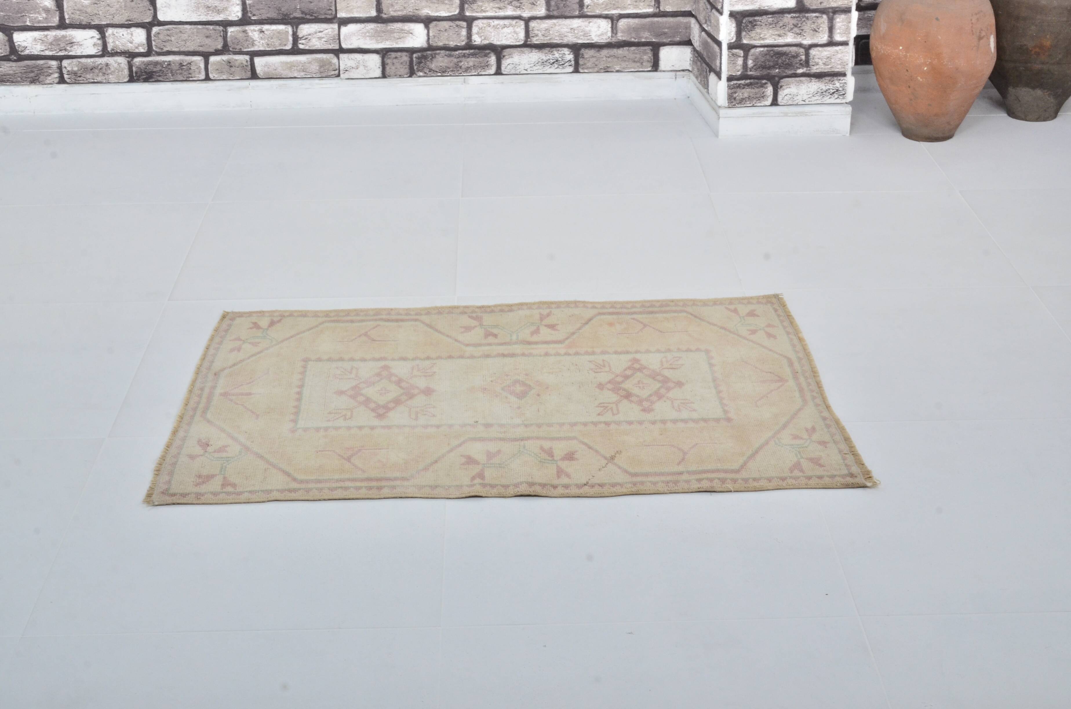 Oushak Vintage Floor Rug sku 3422