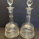Paire de carafes anciennes
