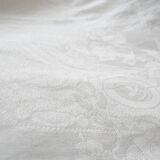 Old tablecloth & 5 linen damask napkins