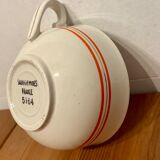 Sarreguemines earthenware coffee cups