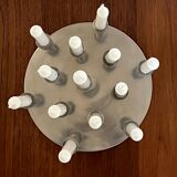 Aluminium candle holders for 13 candles, 1970s.