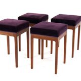Set of 4 vintage stools 'Egglham'