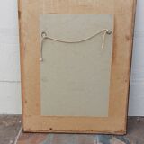 Vintage canvas painting