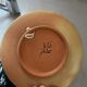 Spanish fish design wall plate signed