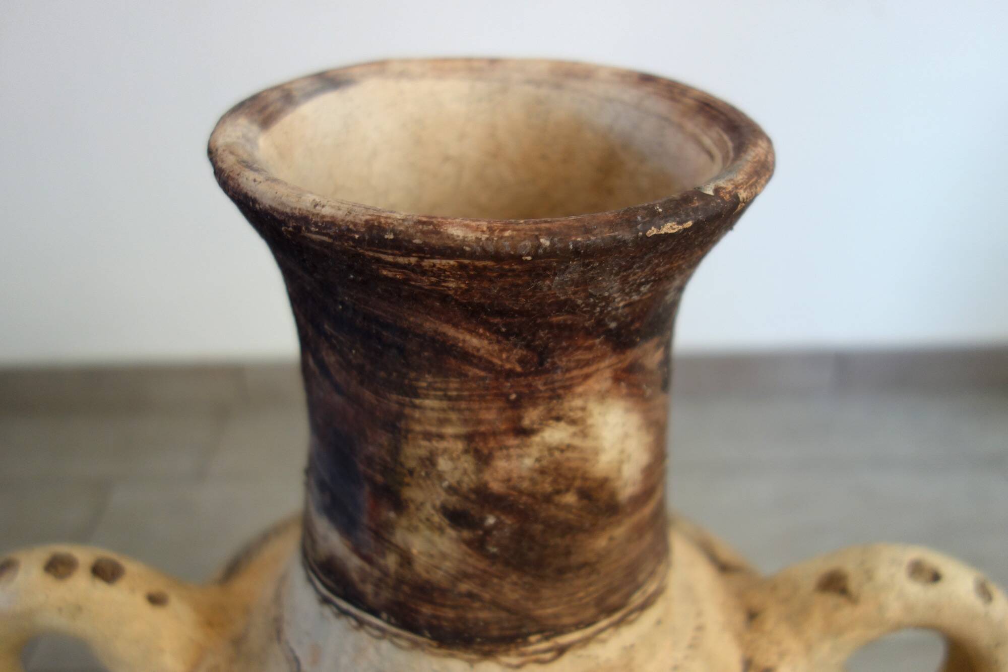 Large terracotta jar from the Rif, Morocco H70cm