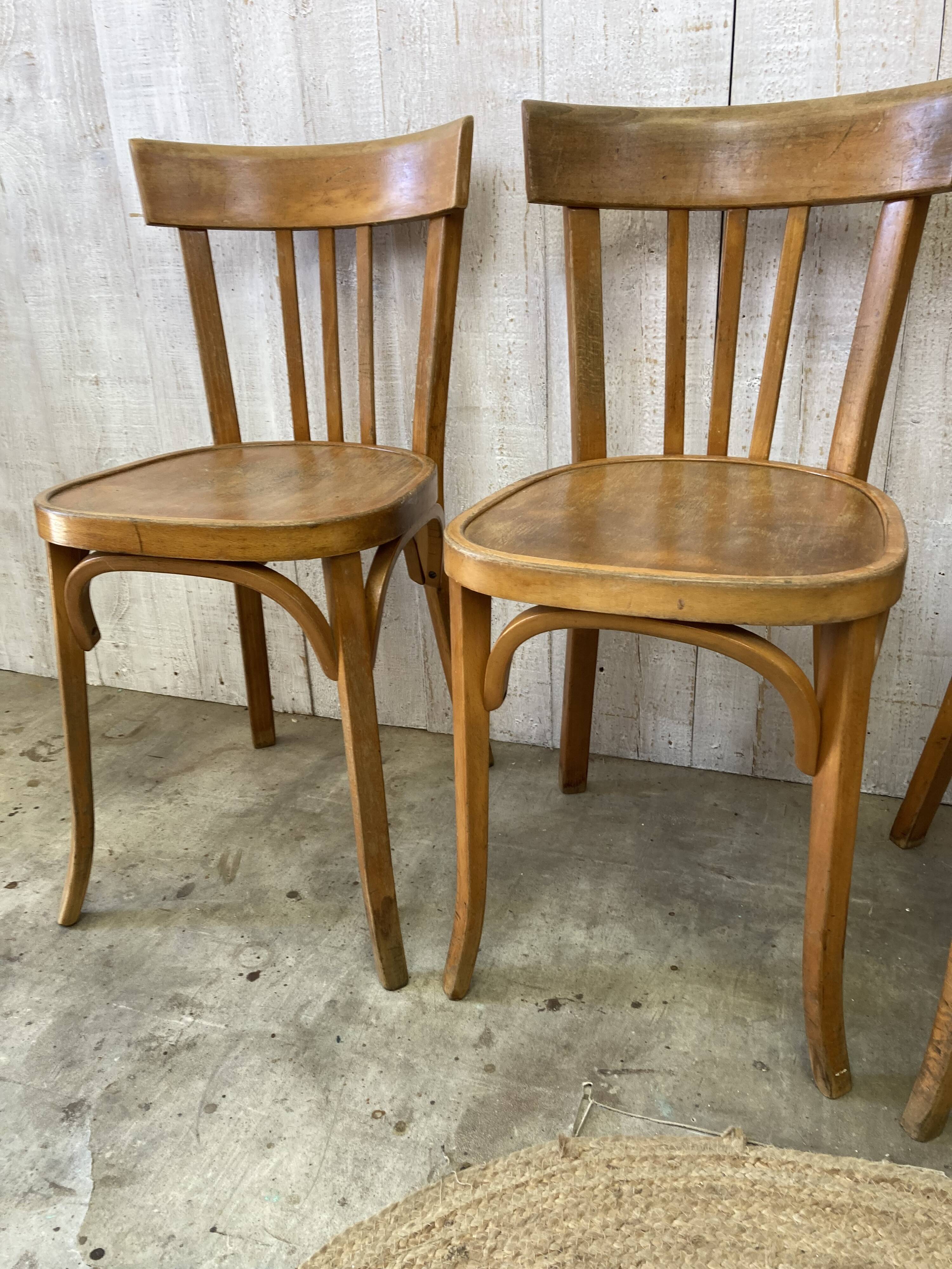 Set of 4 Baumann chairs